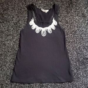 Anthropologie Detailed Tank Top